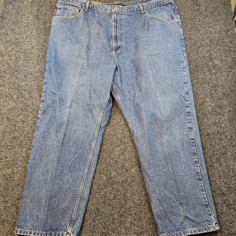 Polo Jeans Company Ralph Lauren Relaxed Fit Jeans Mens 50x30 Blue Denim Big Size